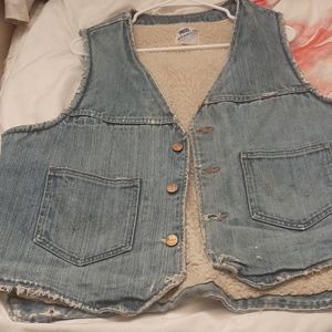 Denim Vest Vintage Wrangler